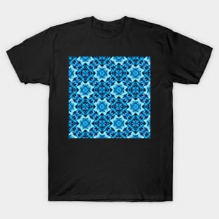 Fresh blue ivy spring pattern T-Shirt